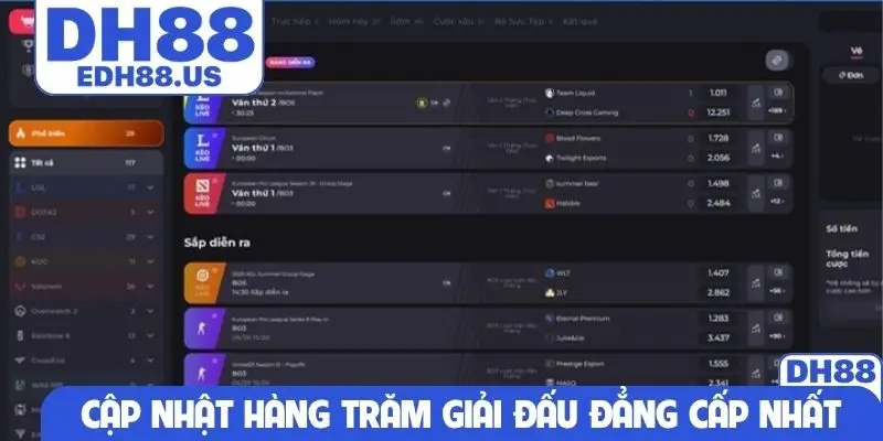 Cập nhật hàng trăm giải đấu đẳng cấp nhất hành tinh